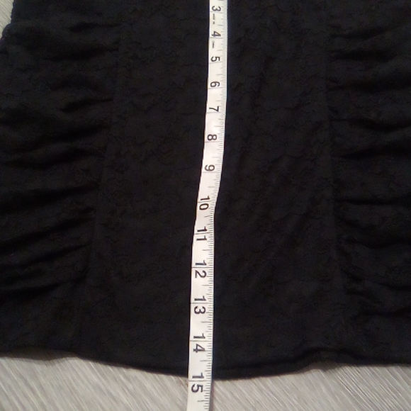 Dead stock NWT Black Lace Micro Mini Skirt from Deb Retail - Picture 11 of 12